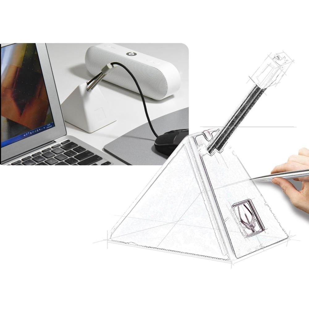 ! Soporte para Cable de ratón para juegos Hotline Original, cuerda elástica para ratón, organizador de Línea alámbrica con Clip, accesorio perfecto para ZOWIE