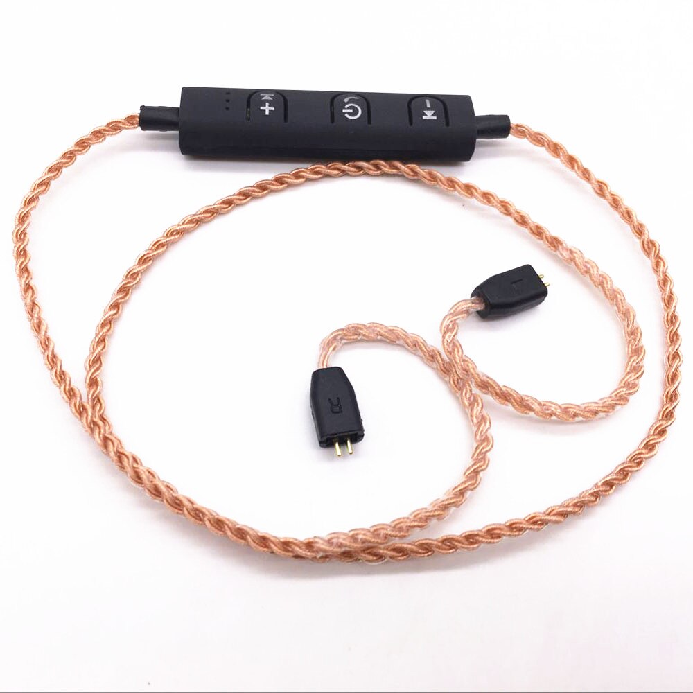 MMCX Bluetooth Wireless Cable for Shure SE215 SE535 SE846 Earphone for Sennheiser Earphones ie80 ie8I UE TF10 TF15 ZST ZS3