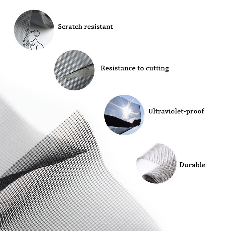 Safe Lockable Magnetic Dog Screen Door Outdoor Dog Cat Window Gate House Enter Freely Pretty Garden Easy Install