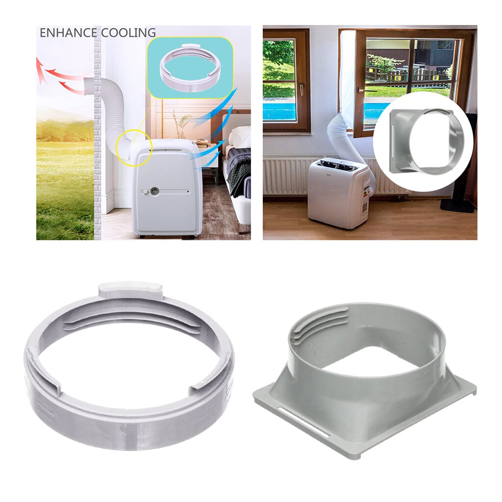 5.9 Inch/6 Inch Draagbare Airconditioner Uitlaat Slang Koppeling Adapter Buis Connector Voor Mobiele Airco