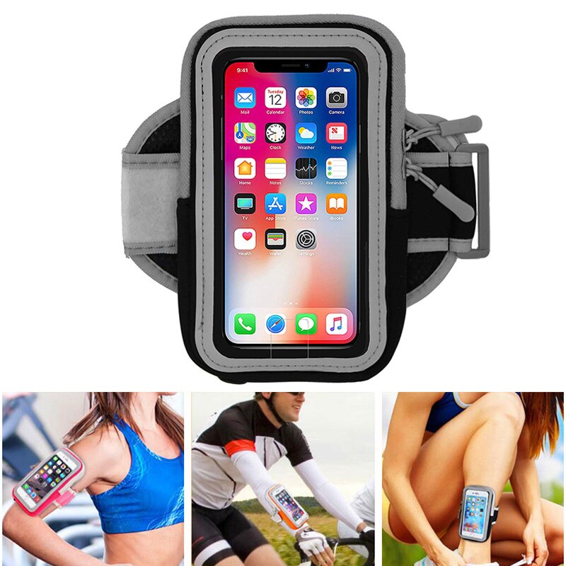 Voor Lenovo K6 5 inch Telefoon Beschermende Running Bag Outdoor Sport Arm band Riem Waterdichte Pols Tas Voor Lenovo K6 note 5.5 inch