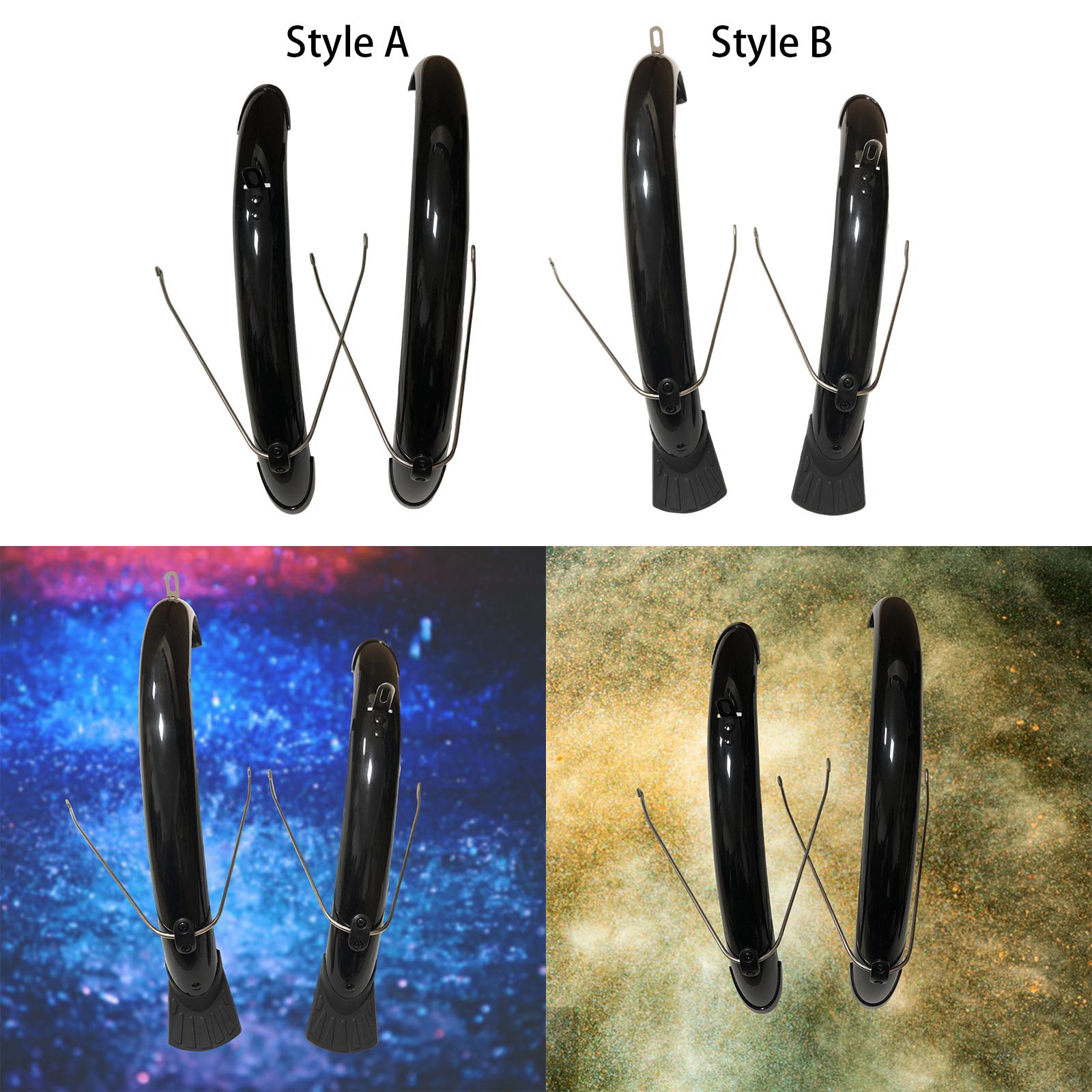 Spatborden voor 20 inch vouwfietswielen, voor- en achterbescherming