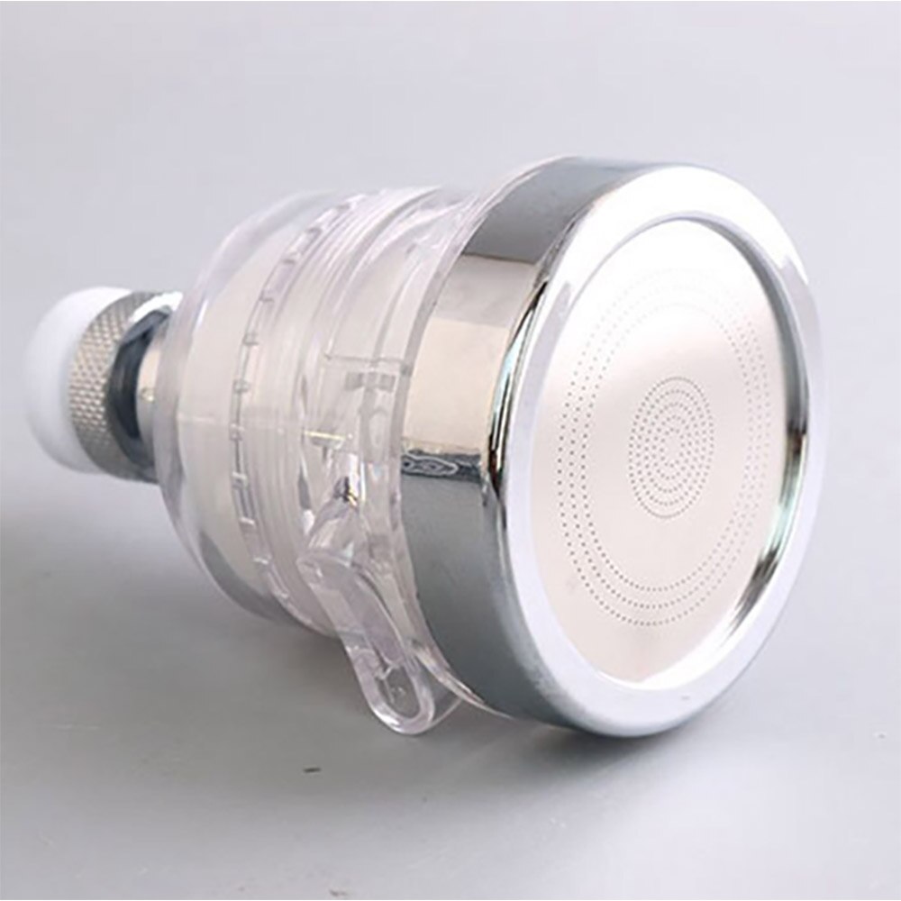 Movable Kitchen Tap Head Moveable 360 degree Rotable Water Saving Faucet Filter Flexible Diffusser (Transparent with filter)