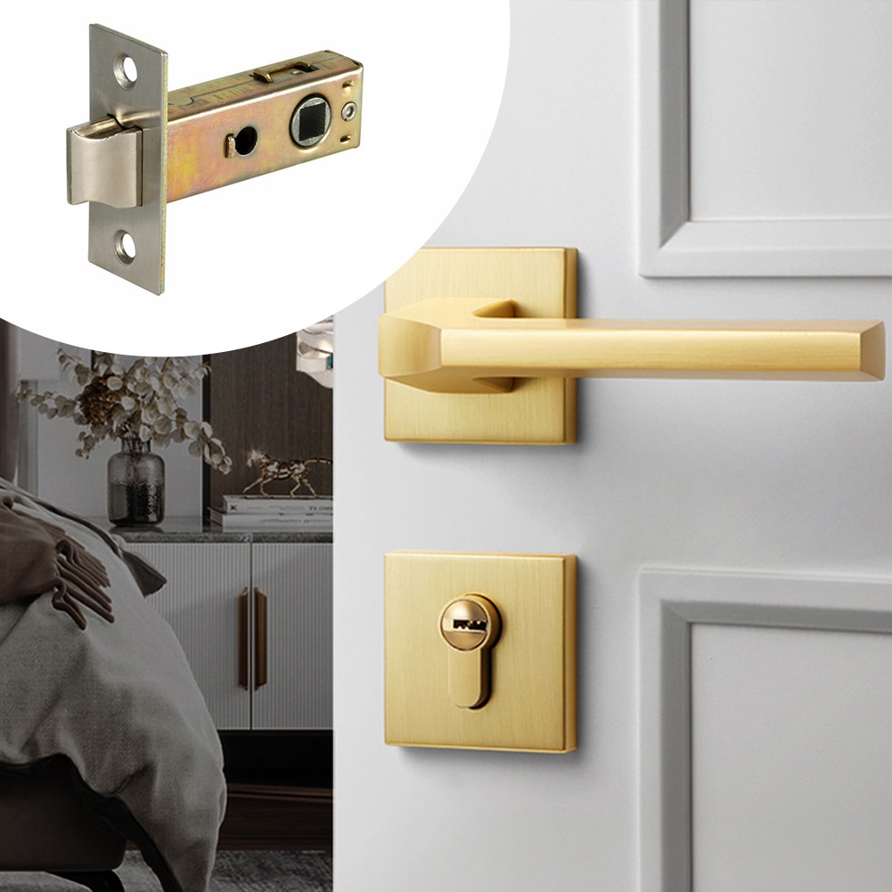 Mortice Door Tubular Latch Internal Bolt Facility Sprung Catch Flat 30mm 35mm 40mm 45mm For Internal Doors Lock Mechanisms