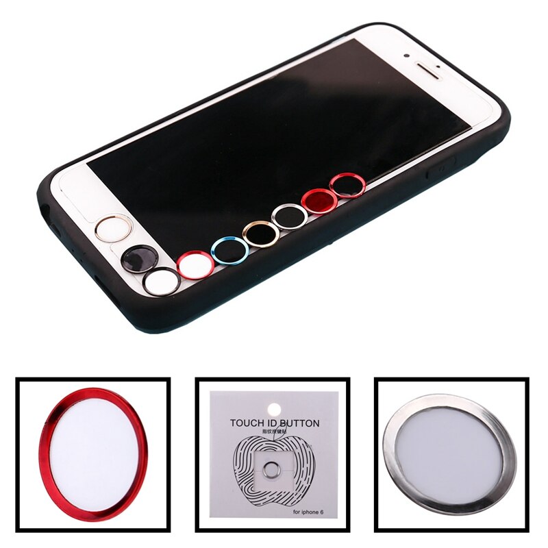 Collectie Home Button Sticker Protector Keycap Voor Iphone 5 S 5 Se 4 6 6S 7 Plus Beschermende Toetsenbord ondersteuning Vingerafdruk Unlock Touch