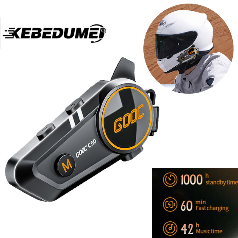 Motorhelm Headset 3d Surround Heavy Bass Stereo Bluetooth Handsfree Bellen Waterdicht Met Tri-Color Omgevingslicht