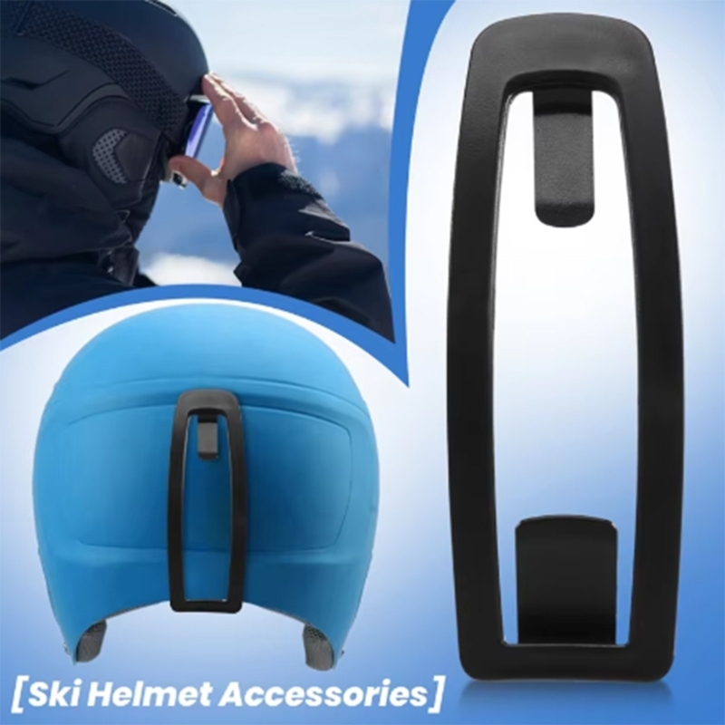 Skihjelmer spenne abs skihjelmer beskyttelsesbriller belteklips universal skihjelmtilbehør enkel å bruke for skihobbyister