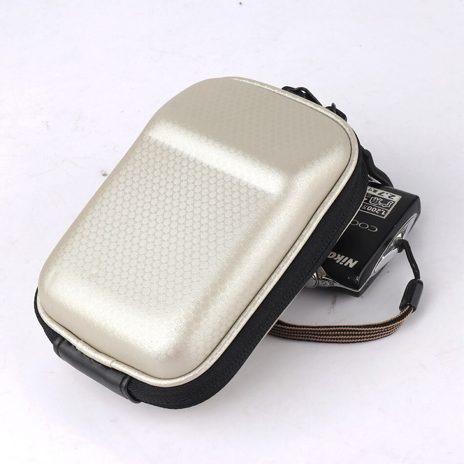 Camera Bag Case For Canon Powershot G7X G9X Mark II 2 SX720 SX620 SX610 HS SX600 IS S120 S100 S90 A4000 Digital Camera Hard Case: Silver