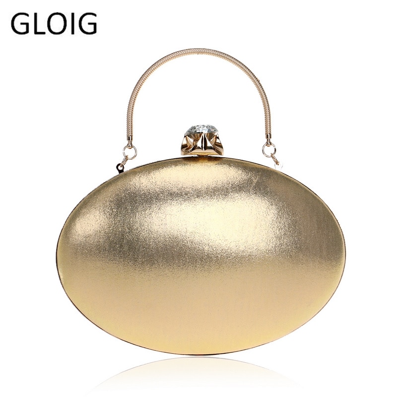 GLOIG Frauen Abend Taschen Kette Schulter Messenger Geldbörse Strass Luxuriöse Kleine Tag Kupplung Abendessen Abend Tasche