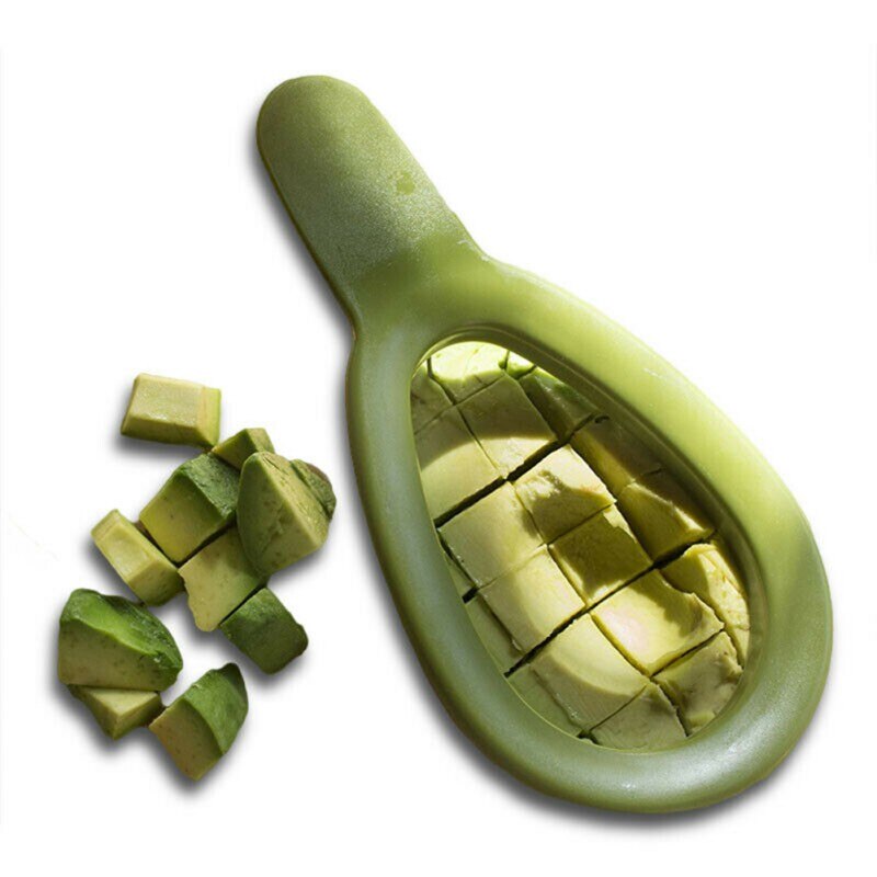 Avocado Slicer Meloen Vruchten Cutter Cuber Keuken Hand Tool Voor Avocado Snijden Groente Gereedschap Thuis Accessoire