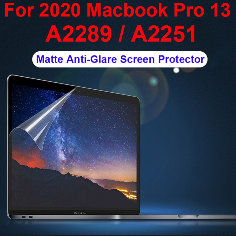 Voor Macbook Pro 13 Matte Anti-Glare Screen Protector A2289 A2251 A2338 Mat Scherm Film
