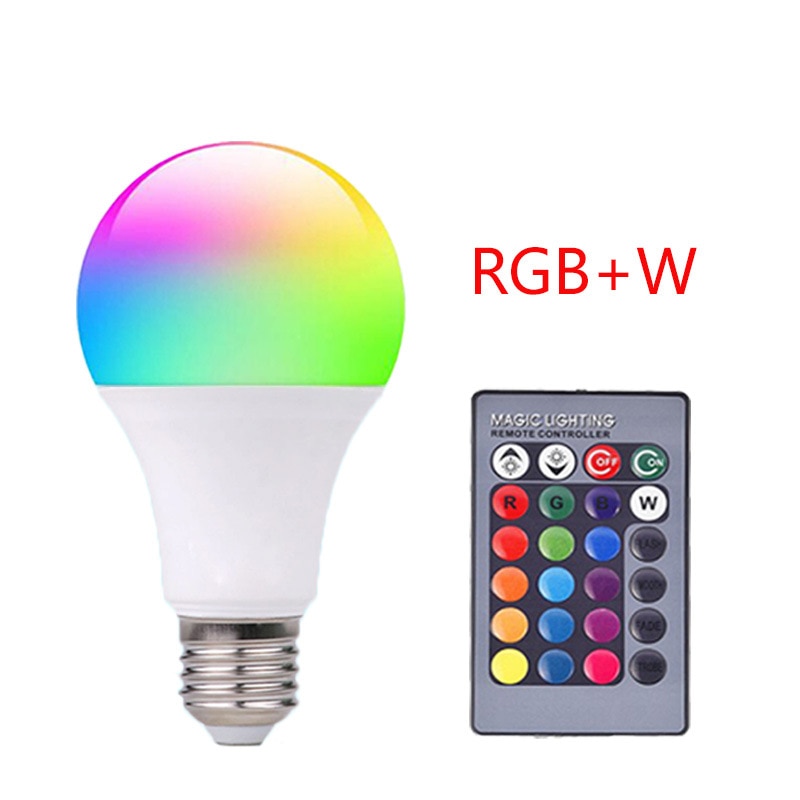 Lámpara LED RGBWW con control remoto y modo de – Grandado