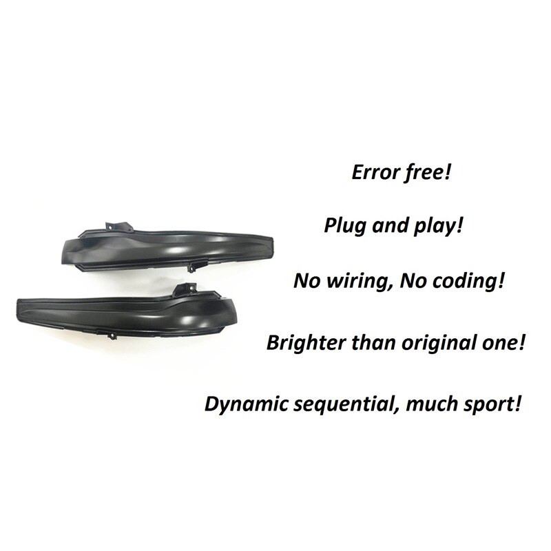 Dynamic LED Blinker Sequential Turn Light Indicator for Mercedes Benz C W205 C43 C63 E Class W213 E43 E53 E63 S W222 S63 AMG
