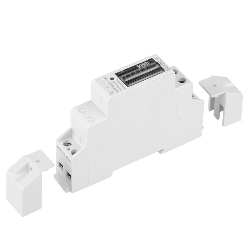 2-Wire Metering kWh Electric Meter Hour kwh Meter for Home Indoor