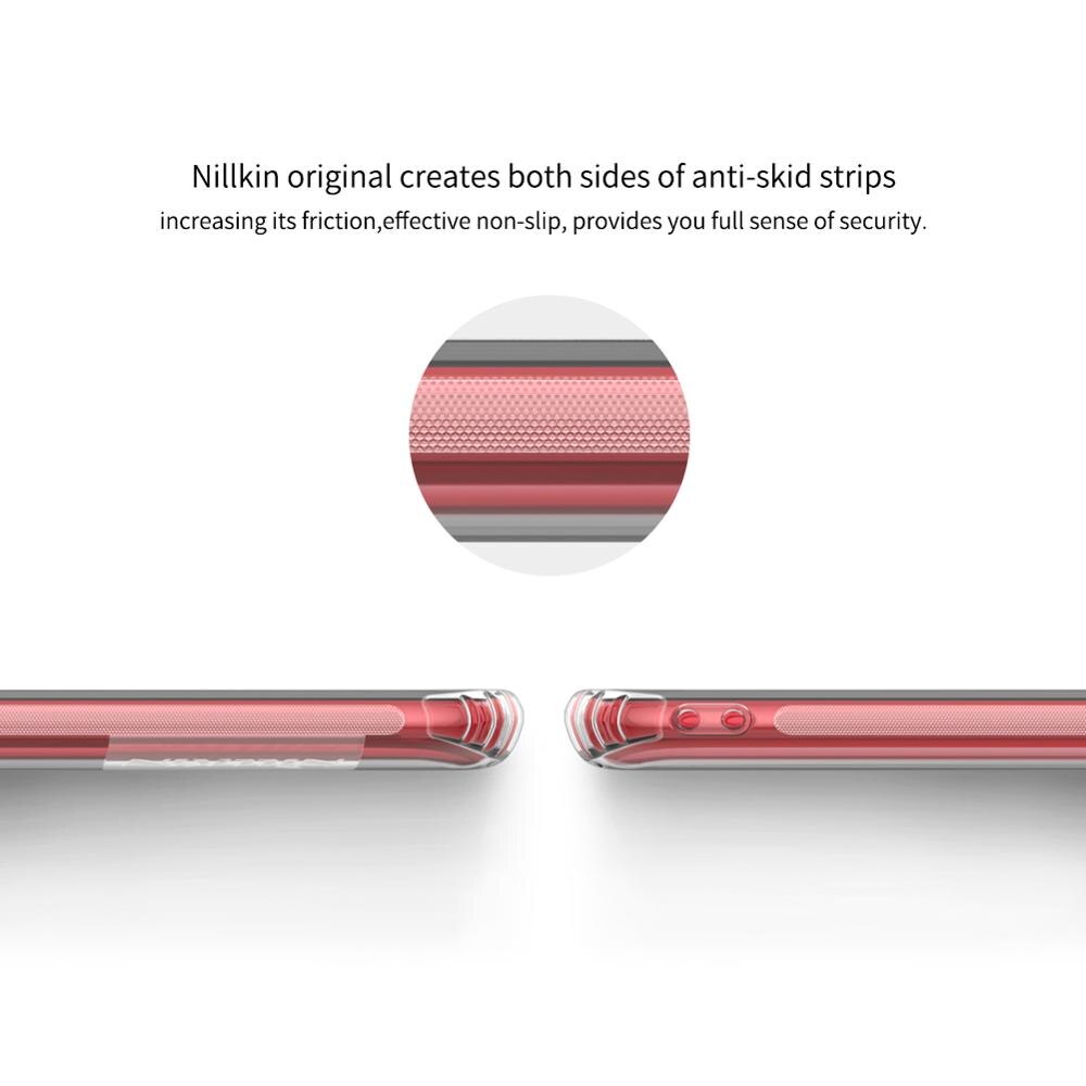 Dla oneplus 7 zawodowiec Obudowa Oneplus 7T zawodowiec Nillkin natura przezroczysty miękkiego silikonu TPU przezroczysty tył pokrywa dla oneplus 8 etui na telefony