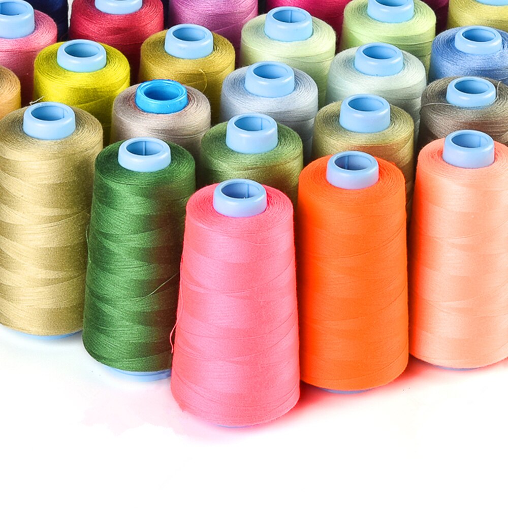 5pcs/lot sewing thread pagoda line package sewing thread hand stitching 40/2 3000 code speed polyester sewing thread