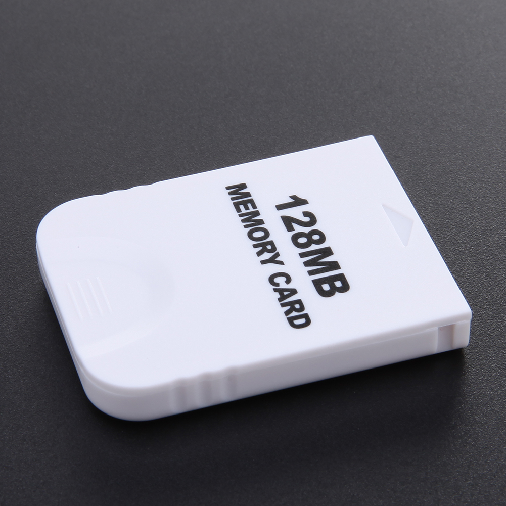 4MB/32MB/128MB Practical Memory Card White Gaming Memory Storage Cards for Nintendo Wii Gamecube GC NGC Games