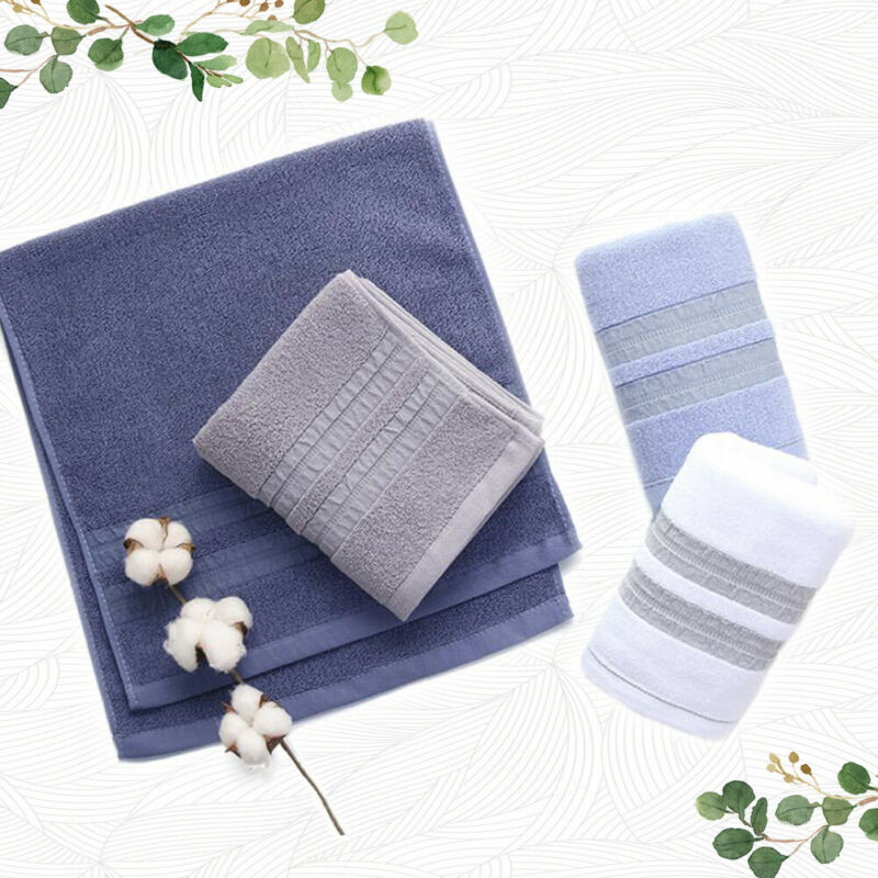 producto, toallas de baño de algodón suave para adultos, toalla absorbente de felpa de lujo, Sábana de baño playa rostro adulto, toallas básicas para hombres y mujeres