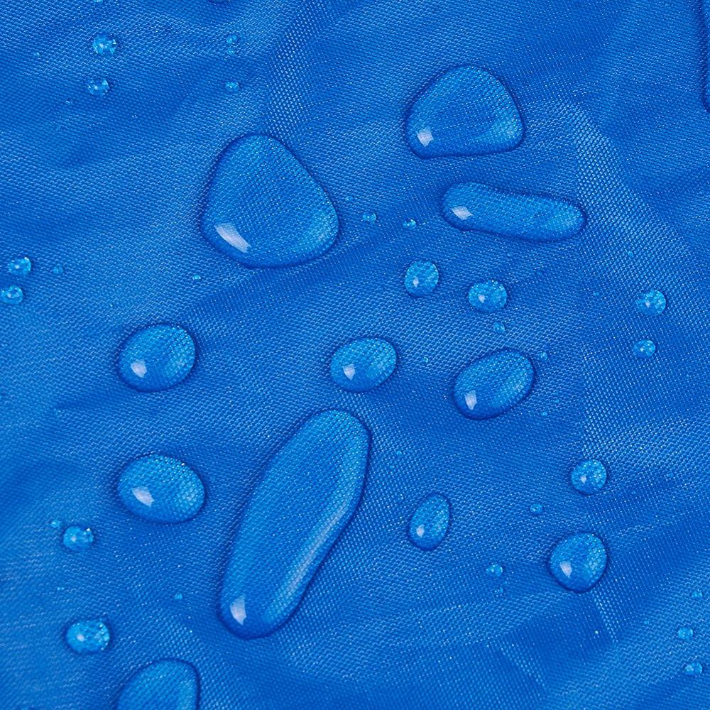 Heavy Duty 210D Marine Grade Polyester Canvas Trailerable Waterproof Boat Cover Fits V-Hull Tri-Hull Runabout Boat Cover