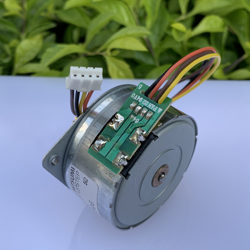 MITSUMI-Motor paso a paso M42SP-5NK DC 24V, 2 fases, 4 cables, 42MM, imán permanente, redondo, gran par, para equipo de escáner de impresora