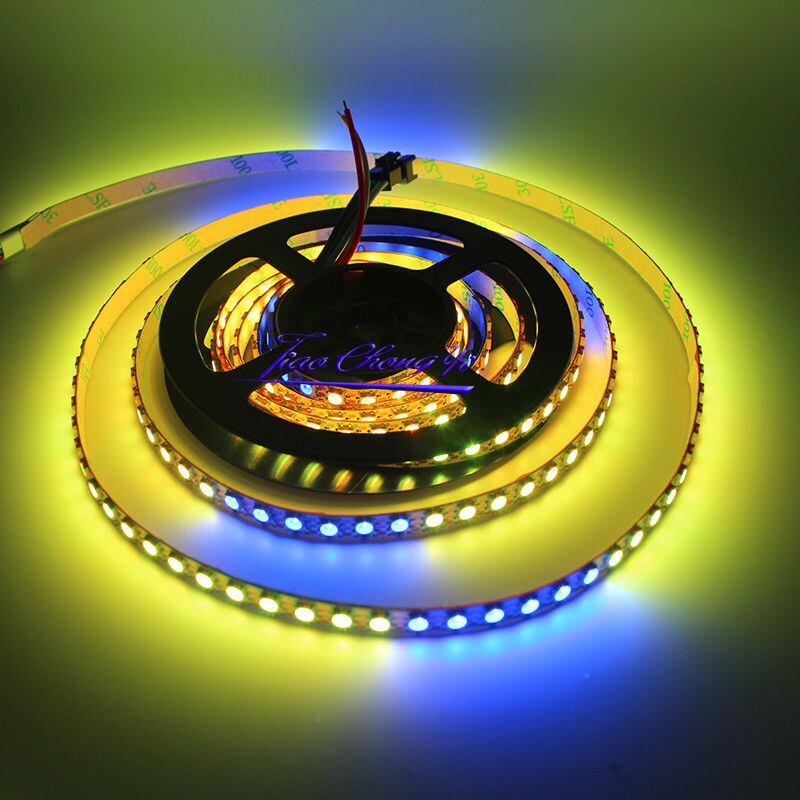 1M SK6812 MINI 3535 144led/m DC5V addressable RGB LED pixel strip 8mm Width PC