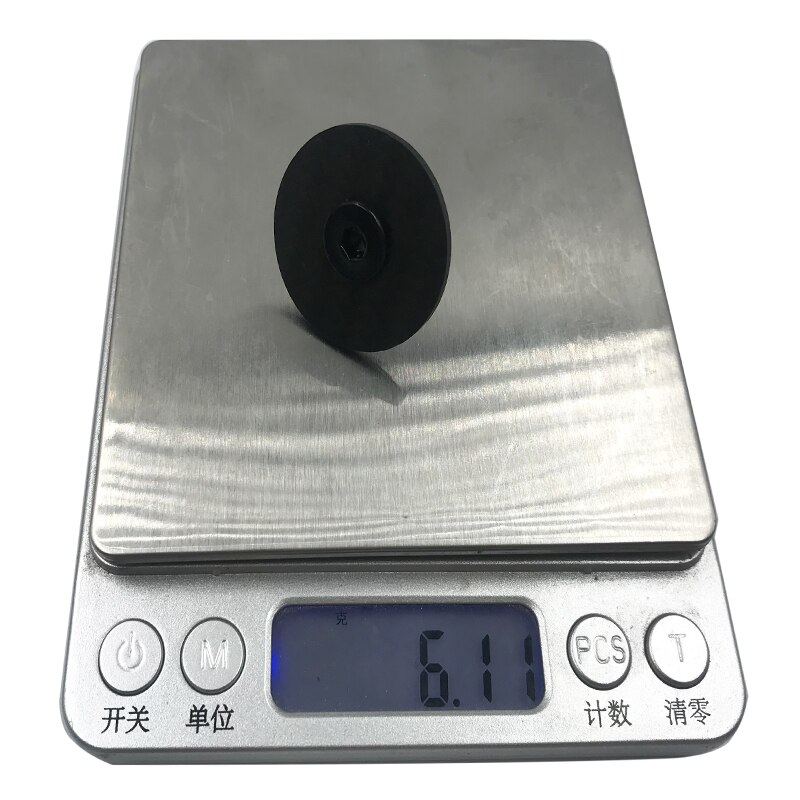 Bicycle Stem Carbon Top Cap MTB Road Bike For 28.6mm Fork Tube Carbon Fibre Headset Cap Cover