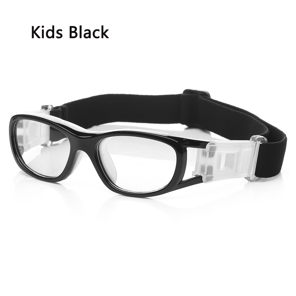 Professionele Kid 'S Basketbal Goggles Beschermende Bril Kinderen Voetbal Eyewear Eye Protector Sport Veiligheidsbril: Kid Black