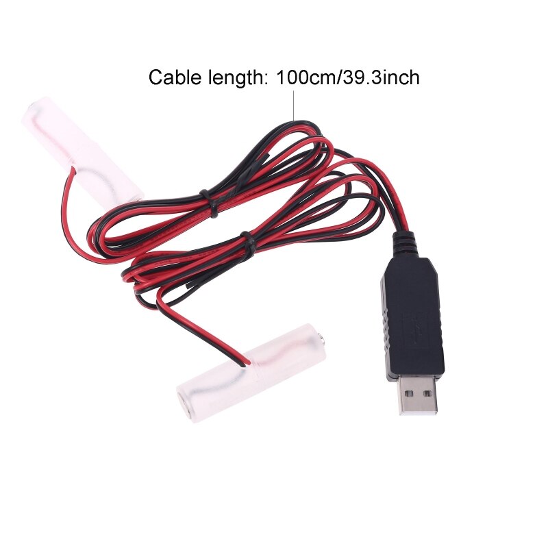 LR14 C Battery Adapter 3V 4.5V 6V Power Supply Replacement for 2-4pcs
