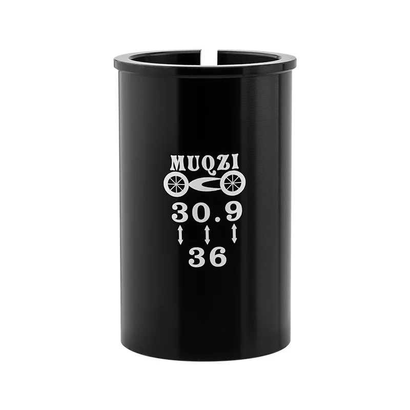 MUQZI-Adaptateur de Tube de Tige de Selle, Longueur 60mm, 22.2, 25.4 à 27.2, 30, 28.6, 30.4, 30.8, 30.9, 31.6, 31.8, 33.9, 34.9, 36mm: Clair