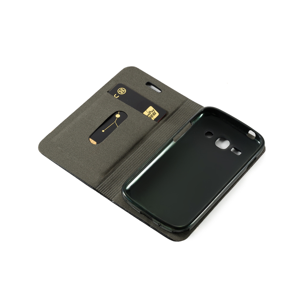 Leather Phone Case For Samsung Galaxy J1 Flip Book Case For Samsung Galaxy J1 Business Wallet Case Silicone Back Cover