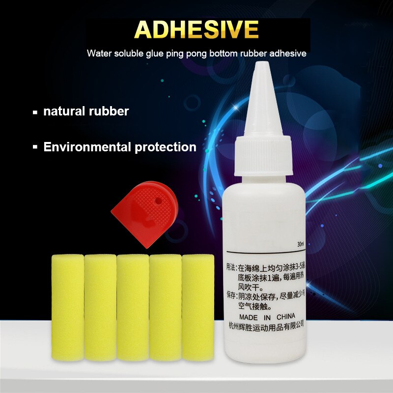 Tischtennis Schläger Kleber Gummi Gummi Anorganische 30ml Bausatz ungiftig Für Gummierung DIY BN99
