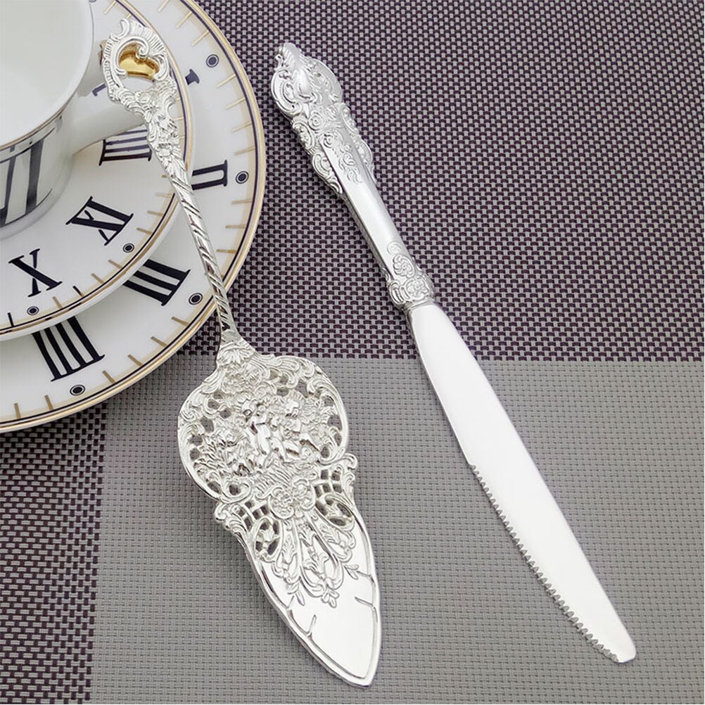 Wedding Cake Server Cake Baking Tool Metal Cake Server Cake Dividing Tool for Wedding Baking Home Party