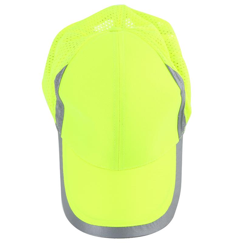 1pc baseball petten met zichtbare reflectie, veiligheidspet voor buiten, baseballpet voor buiten, casual pet voor buiten