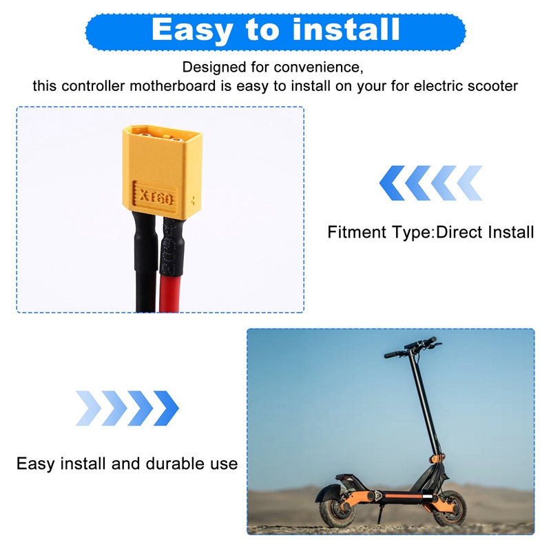 Controlador de placa base de repuestos para patinete eléctrico Kukirin G3, accesorio de repuesto de 10 pulgadas