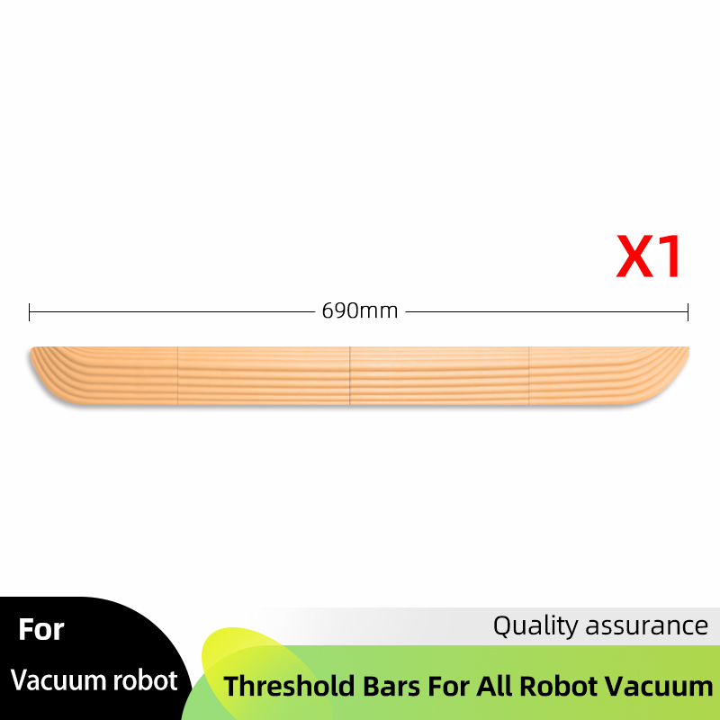 For Xiaomi Roborock iRobot Roomba Robot Vacuum Sweeper Threshold Bars Step Ramp Climbing Mat Spare Parts Accessories Replacement: Beige