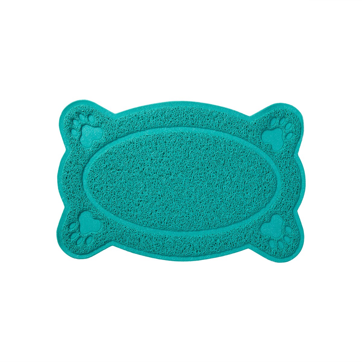 1 stücke Haustier Hund Welpen Katze Fütterung matt Pad Nette PVC Bett Schüssel Schüssel Lebensmittel Futter Platzierung Katze Wc matt: D2