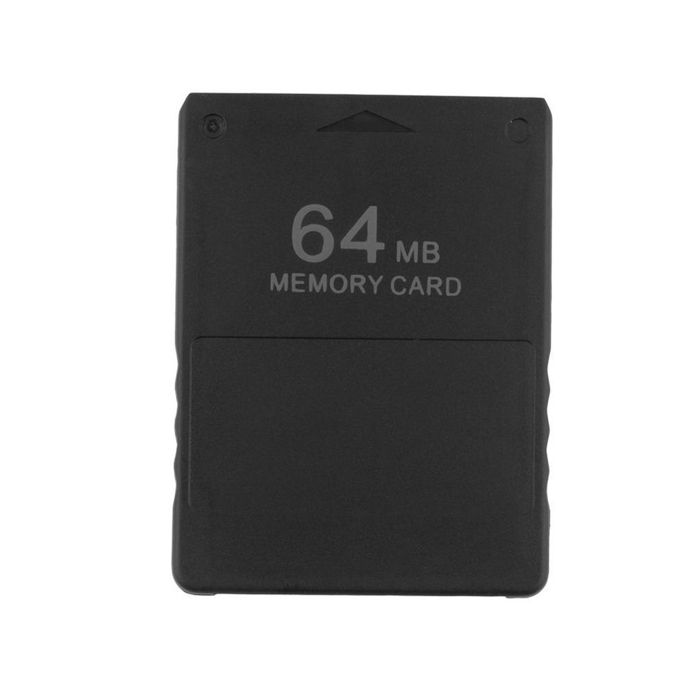 Carte mémoire d'extension, 8 mo/64 mo/128 mo, pour Sony Playstation 2, noir, 8M/128M,: 64M