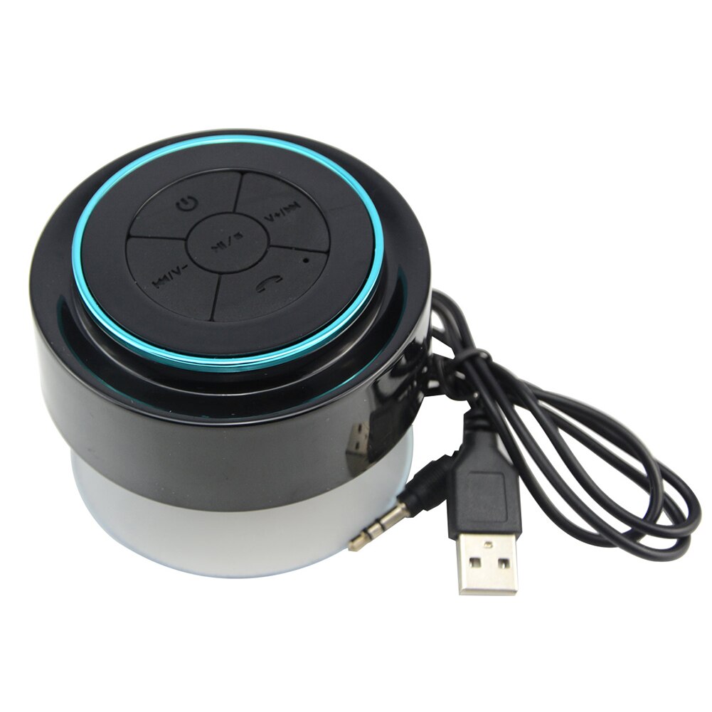 F012 Mini Onderwater Bluetooth Speaker Draadloze Draagbare Waterdichte Douche Stereo Luidsprekers Handsfree Zuig Mic Voor iPhone