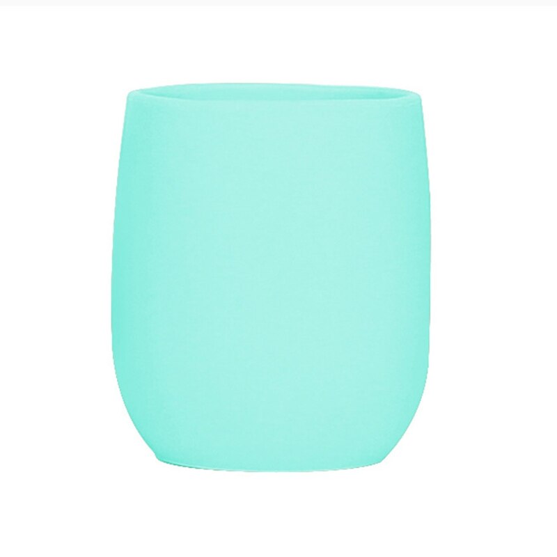 Tasse à boire en Silicone pour bébé et enfant en bas âge, vaisselle sans BPA, J60B: Bleu