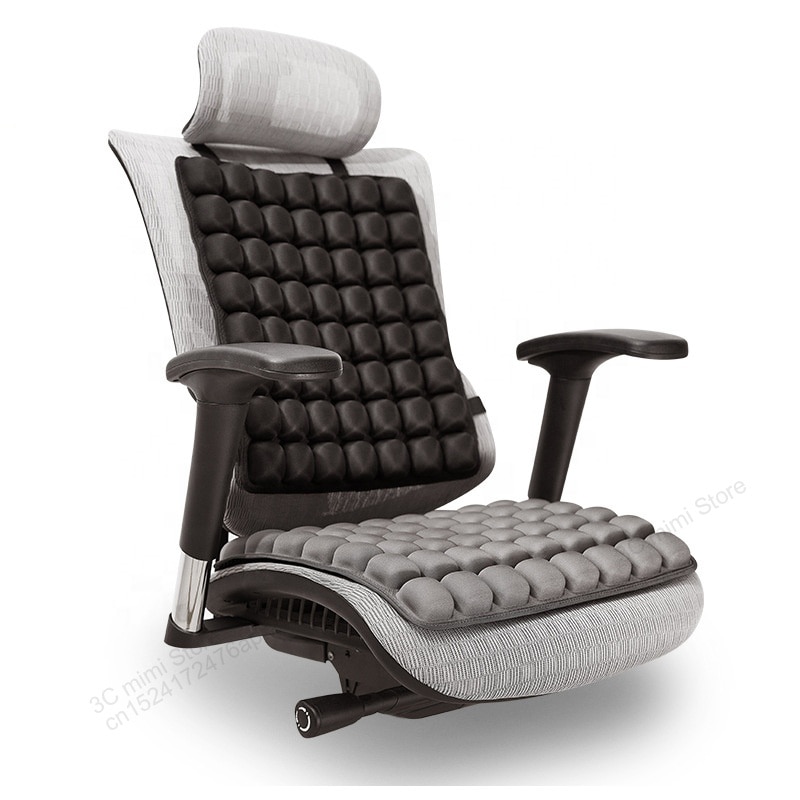 Innerneed Airbag Kussen Rugkussen 3D Ontspanning Decompressie Massage Kantoor Autostoel Hip