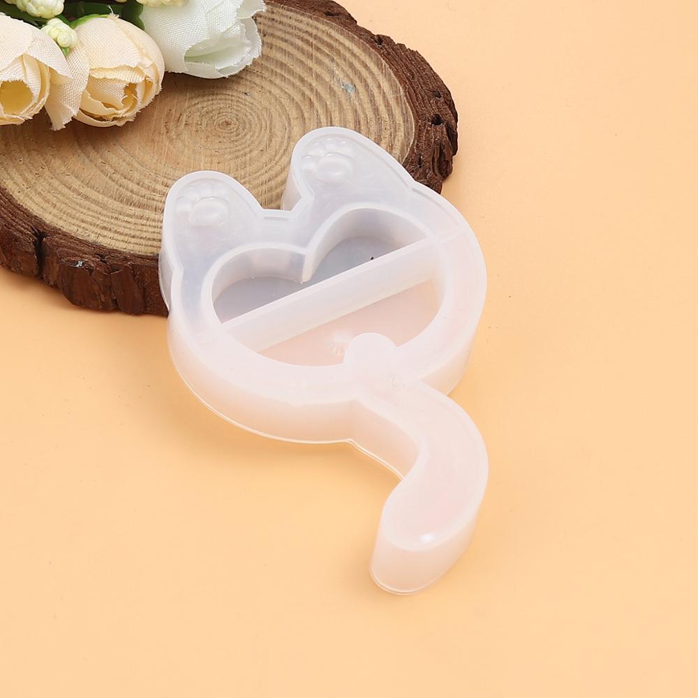 Siliconen mal voor sieraden van hars, siliconen mal voor het maken van sieraden, kat, paard, walvis, dier, schattig, doe-het-zelf sieradengereedschap,  , 2 stuks
