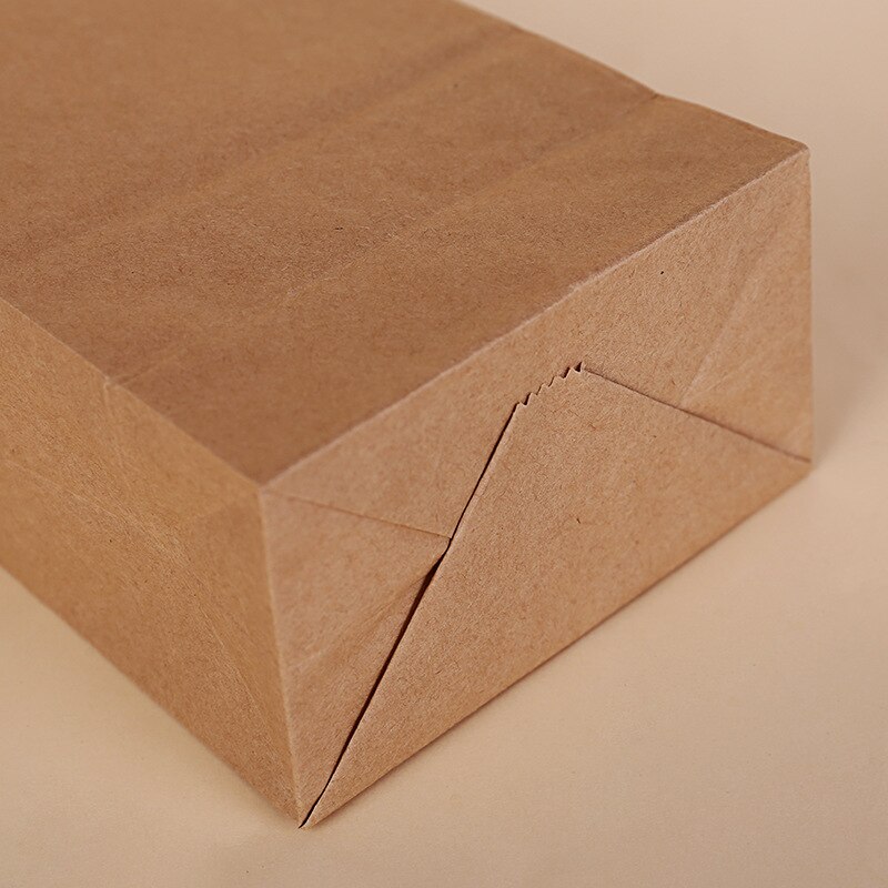 10Pcs kraft paper bags tea food small sandwich bread bags for party wedding supplies packaging snacks baking packaging