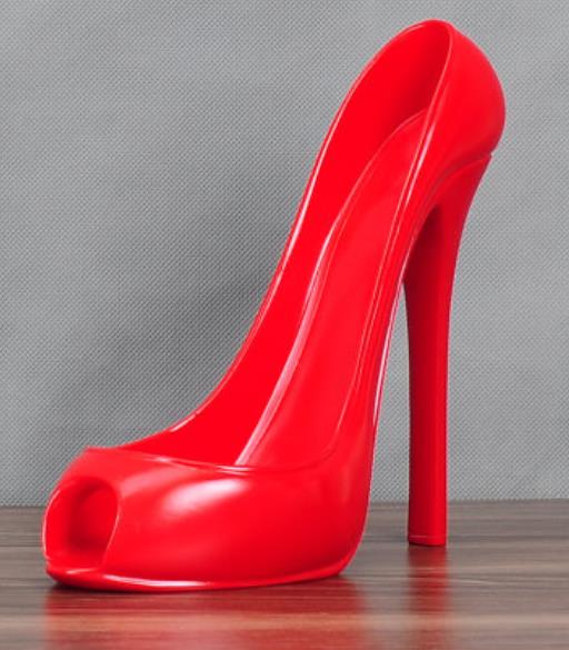 Champagne Wijn Fles Houder Hoge Hak Schoen Stijlvolle Rek Mand Accessoires Voor Thuis Bar Accessoires Thuis Bars Keuken Rack