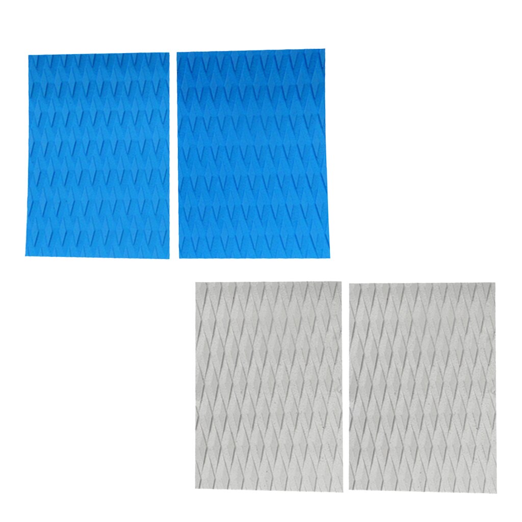 Pack 2 Premium EVA Surfboard Skimboard Surf Tail Pad Traction Pad Deck Grip Deck Grip Accessories