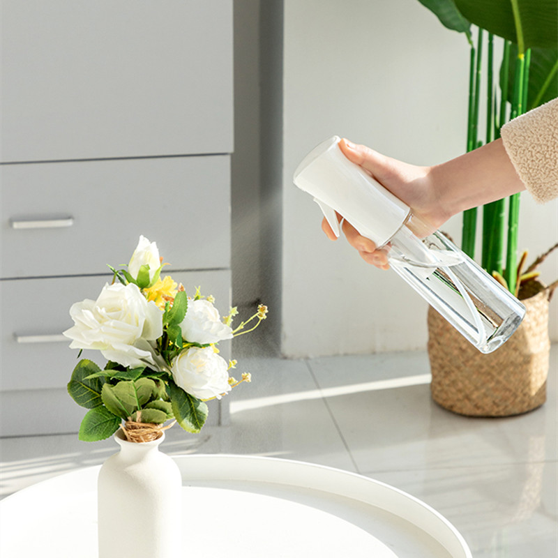 Botella pulverizadora de alta presión para peluquería, bote rociador de niebla continua de 200ML/500ML, herramientas de peluquería, regadera rellenable