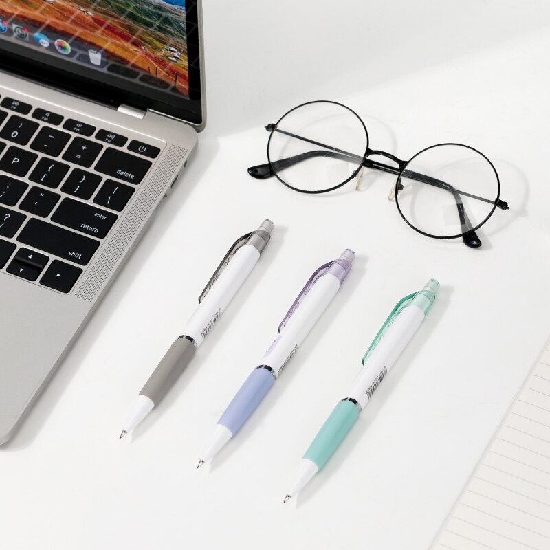 Deli Mechanical Pencil 0.5mm 0.7mm Plastic Automatic Pencils 0.5mm/0.7mm Lead Student For School Office