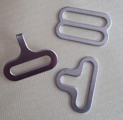 50 sets Vlinderdas Hardware Stropdas Haak Vlinderdas of Das Clips Fasteners om Verstelbare Bandjes op Vlinderdas dip: 13mm / Antiek Zilver