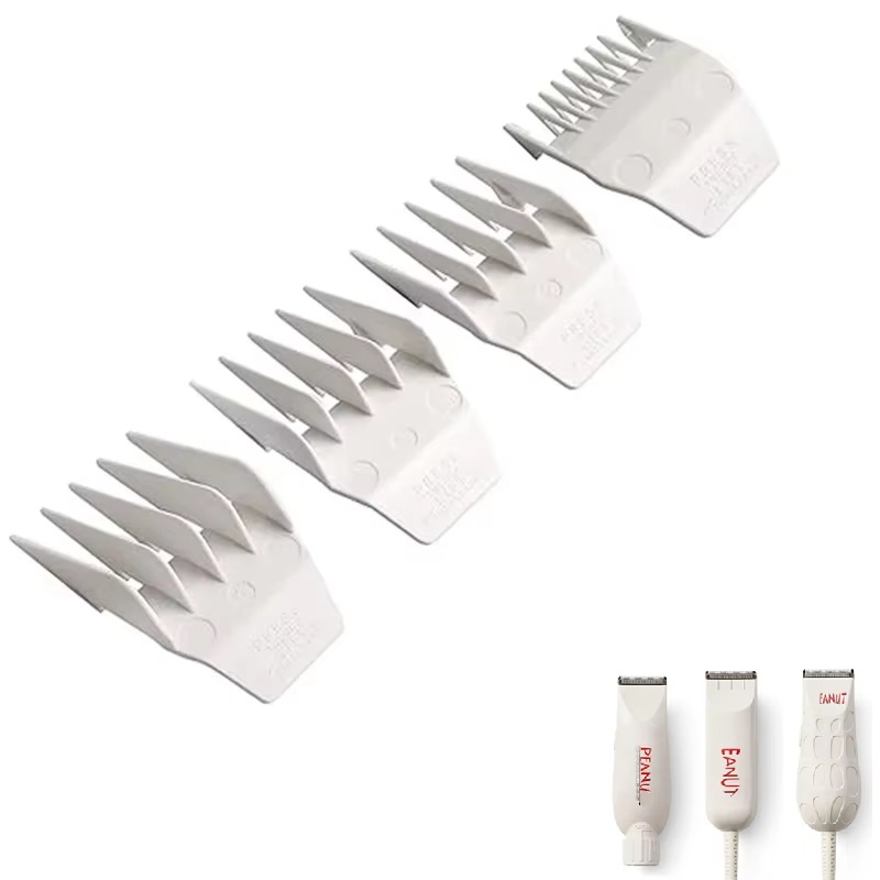 Trimmer Comb Set 4pcs For Wahl Peanuts Trimmer 8685, 8655, 8035, 8685-1401, and 8663