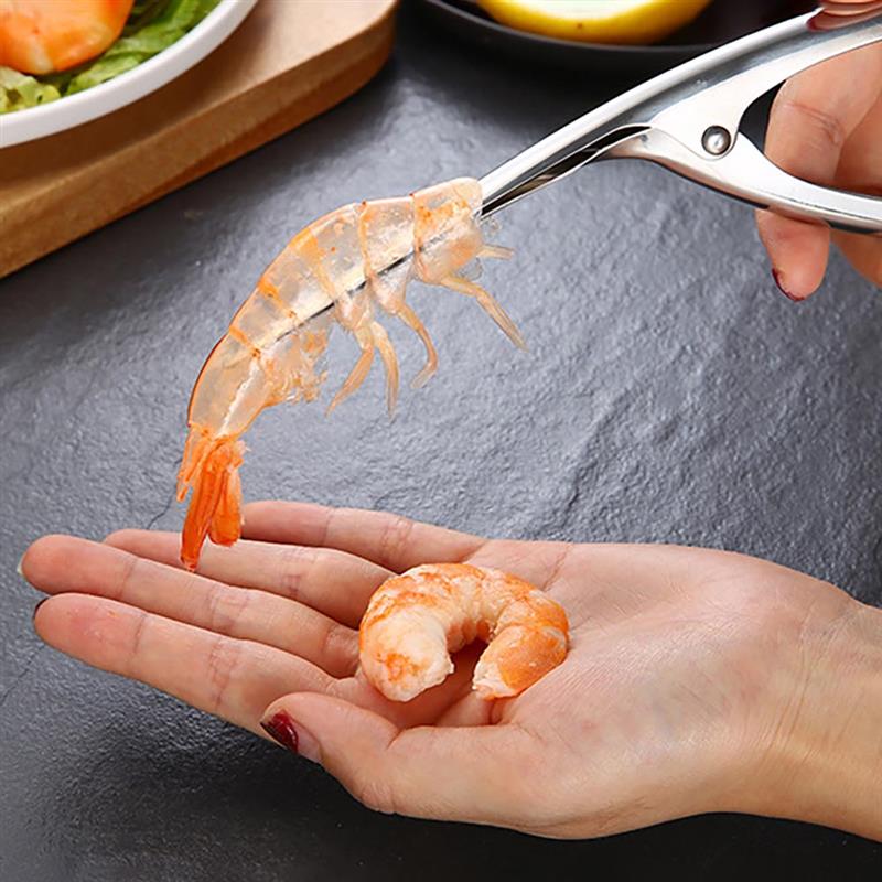 Shrimp Peeler Prawn Peeler Shrimp Cleaner Peel Lobster Seafood Tools Kitchen Gadgets Skinning Knife Peel Shrimp