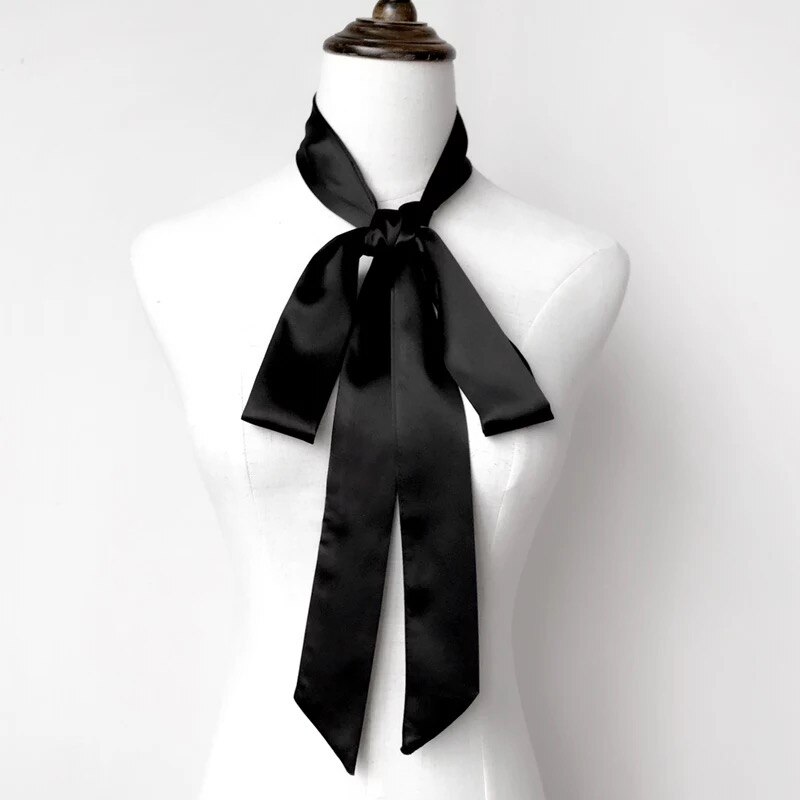 Bufanda de seda larga y estrecha para mujer, banda para la cabeza con estampado de , bolso de corbata pequeño, bufandas delgadas con cinturón de constelación japonesa: Morado